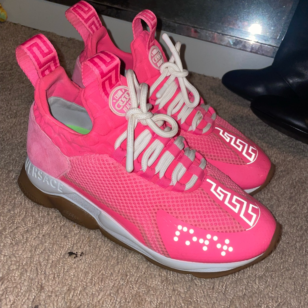 Versace Chain Reaction Sneakers